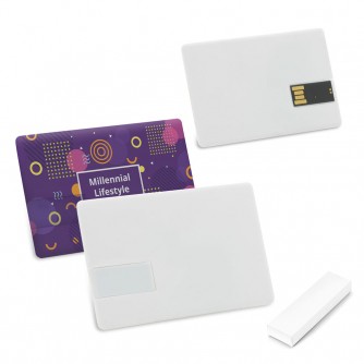 Memoria USB tarjeta.