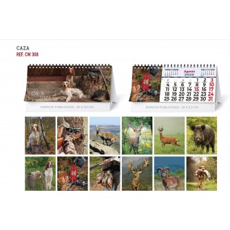 CALENDARIO SOBREMESA "PAISAJES INTERNACIONALES"