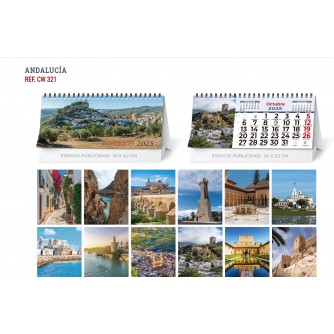 CALENDARIO SOBREMESA "PAISAJES INTERNACIONALES"