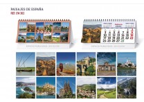 CALENDARIO SOBREMESA "PAISAJES NACIONALES"