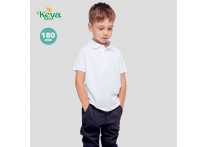 POLO NIÑO BLANCO -KEYA- YPS180