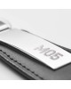 Llavero premium de aleación de zinc y PU