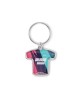 Llavero en forma de camiseta deportiva con doming.