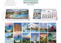CALENDARIO SOBREMESA "PAISAJES INTERNACIONALES"