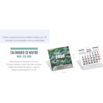 CALENDARIO CD NEUTRO