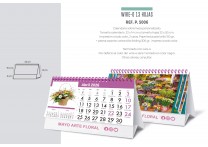 CALENDARIO SOBREMESA PERSONALZADO 13 HOJAS.