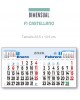 CALENDARIO PARED JILGUERO