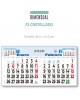 CALENDARIO PARED JILGUERO