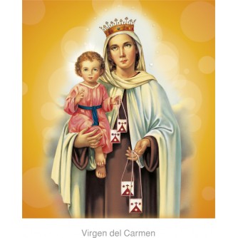 CALENDARIO PARED VIRGEN DEL CARMEN