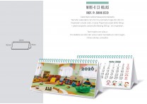 CALENDARIO SOBREMESA PERSONALIZADO 13 HOJAS