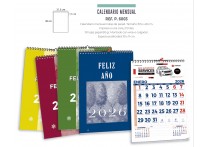CALENDARIO CON IMAN PARA NEVERA +  NOTAS