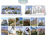 CALENDARIO SOBREMESA "PAISAJES NACIONALES"