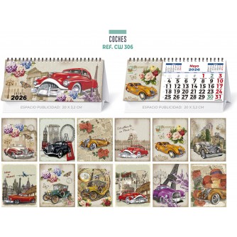 CALENDARIO SOBREMESA "ARTE"