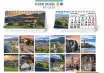 CALENDARIO SOBREMESA "ASTURIAS BILINGUE"
