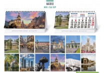 CALENDARIO SOBREMESA "MADRID"