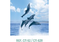 CALENDARIO NEVERA IMAN DELFINES