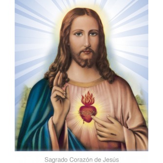 CALENDARIO PARED SAGRADO CORAZON DE JESUS