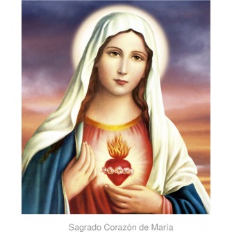 CALENDARIO PARED SAGRADO CORAZON DE MARIA
