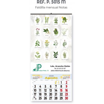 CALENDARIO DE PARED 23.5 x 34 cm.