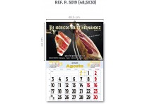 CALENDARIO MENSUAL DE PARED 43.5 x 30 cm