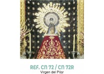 CALENDARIO NEVERA IMAN VIRGEN DEL CARMEN