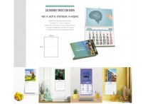 CALENDARIO DE PARED CON GRAPA