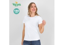 CAMISETA MUJER BLANCA -KEYA- WCS180