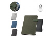 AGENDA A5 DE POLIESTER RECICLADO