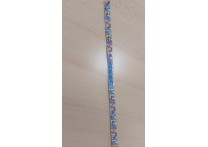 PULSERA DE TELA TEJIDA