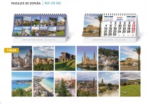 CALENDARIO SOBREMESA "PAISAJES NACIONALES"
