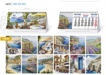 CALENDARIO SOBREMESA "ARTE"