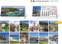CALENDARIO SOBREMESA "ASTURIAS BILINGUE"