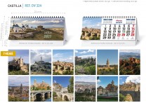 CALENDARIO SOBREMESA "CASTILLA"