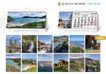 CALENDARIO SOBREMESA "GALICIA BILINGUE"
