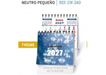 CALENDARIO SOBREMESA NEUTRO PEQUEÑO