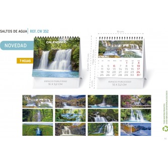 CALENDARIO SOBREMESA NEUTRO