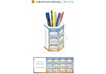 CALENDARIO CUBILETE NEUTRO
