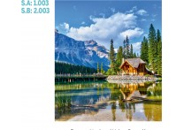 CALENDARIO PARED PARQUE NACIONAL DE YOHO, CANADA
