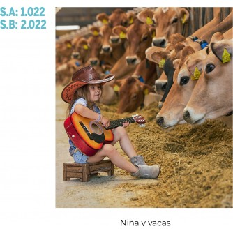 CALENDARIO PARED NIÑA