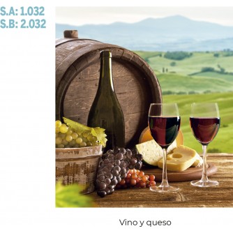 CALENDARIO PARED VINO Y QUESO
