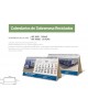 Calendario de sobremesa reciclado personalizado