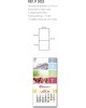 CALENDARIO CON IMAN PARA NEVERA