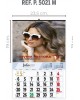CALENDARIO DE PARED CON FALDILLA MENSUAL LECHERA