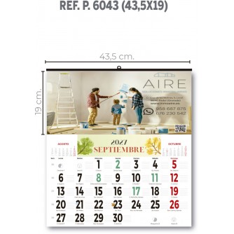 CALENDARIO MENSUAL CARTONCILLO