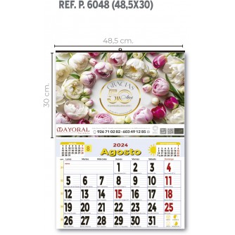 CALENDARIO MENSUAL CARTONCILLO