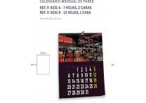 CALENDARIO MENSUAL DE PARED