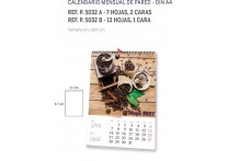 CALENDARIO MENSUAL DE PARED