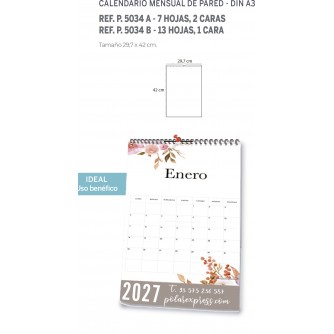 CALENDARIO DE PARED